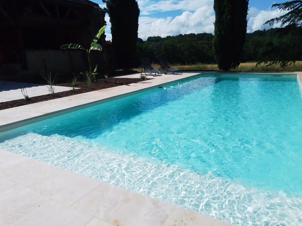 Gite Lot'Ivier Piscine Nature Lot Montayral Ngoại thất bức ảnh